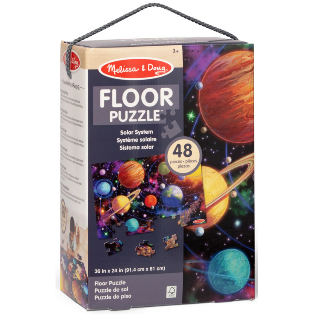 SOLAR SYSTEM FLOOR PUZZLE