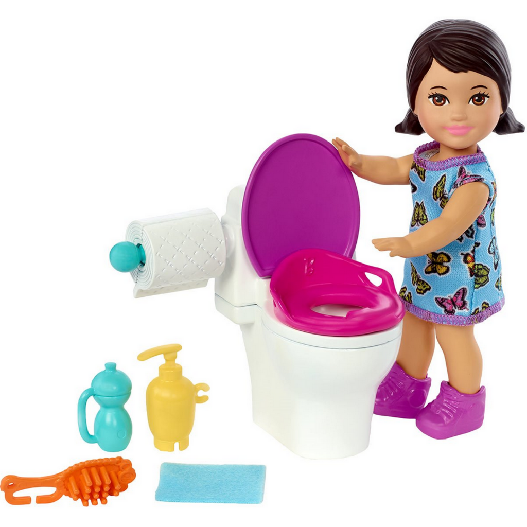 BARBIE BARBIE SKIPPER BABYSITTERS INC POTTY TIME