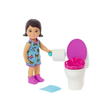 BARBIE BARBIE SKIPPER BABYSITTERS INC POTTY TIME