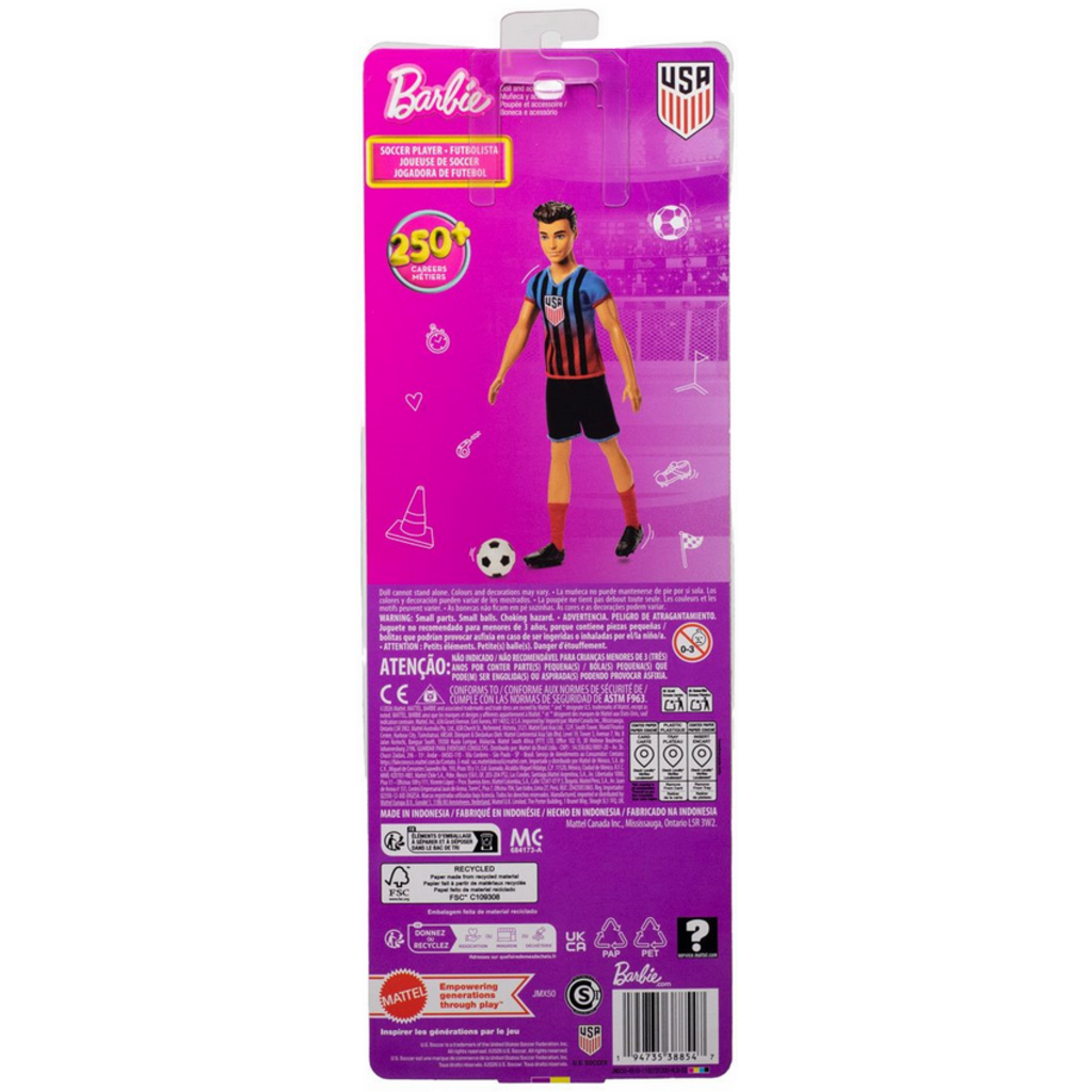 BARBIE BARBIE KEN USSF SOCCER