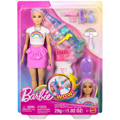 BARBIE BARBIE RAINBOW SPARKLE HAIR