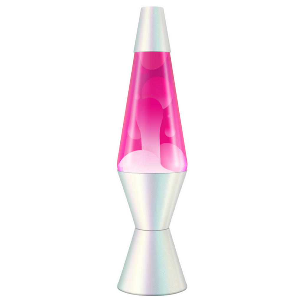 LAVA LAMP 14.5" LAVA LAMP OPALESCENT PEARL