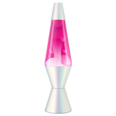 LAVA LAMP 14.5" LAVA LAMP OPALESCENT PEARL