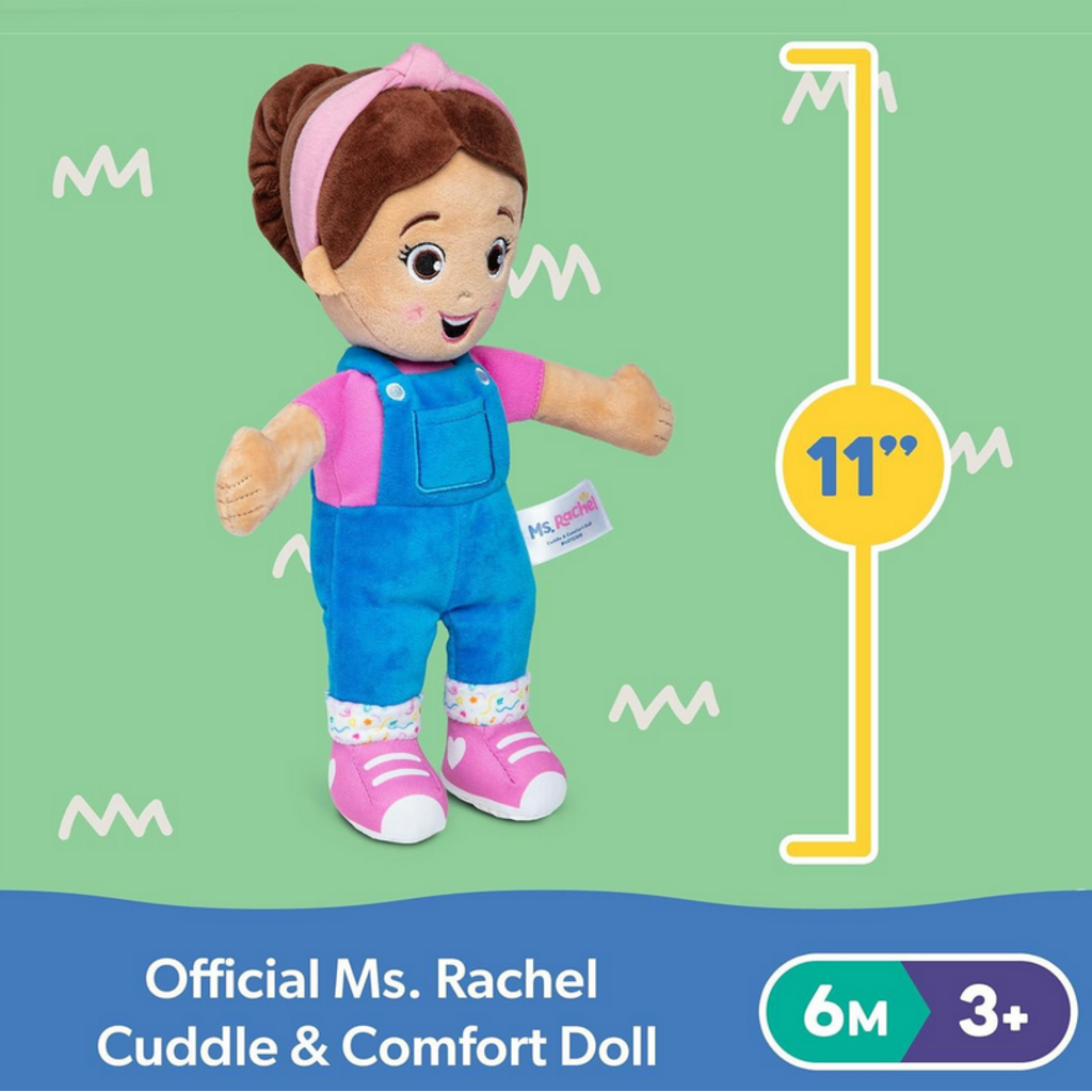 SPINMASTER MS. RACHEL CUDDLE & COMFORT DOLL