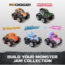 MONSTER JAM PLUSH TRUCK WITH SOUND