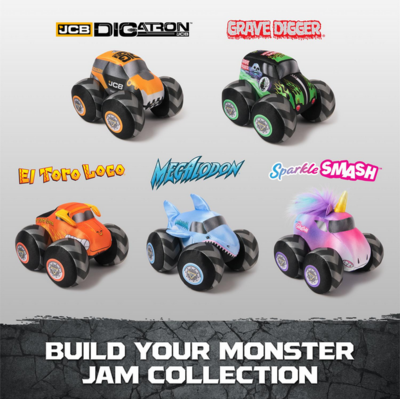 MONSTER JAM PLUSH TRUCK WITH SOUND