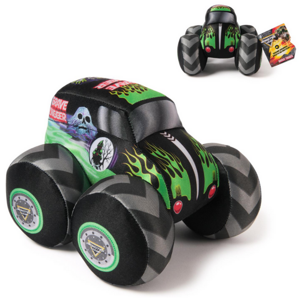 MONSTER JAM PLUSH TRUCK WITH SOUND