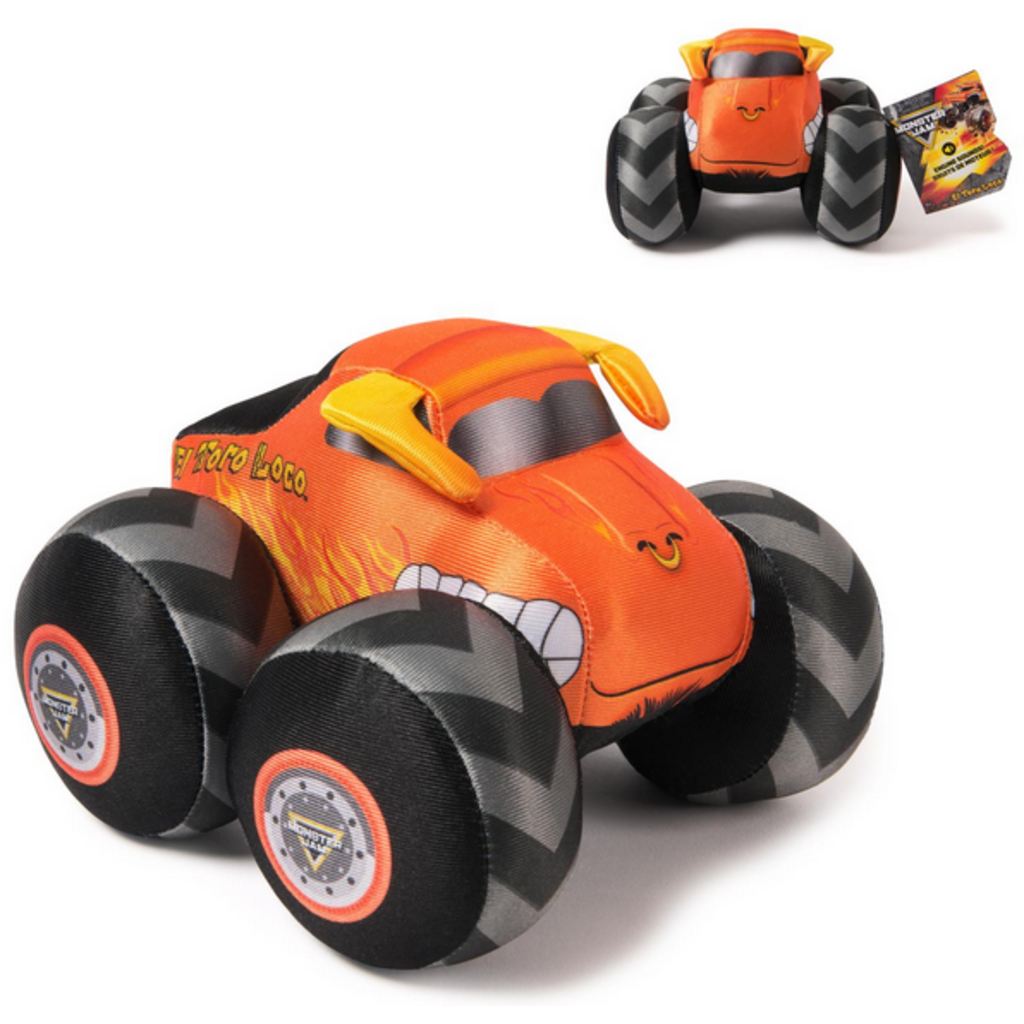 MONSTER JAM PLUSH TRUCK WITH SOUND