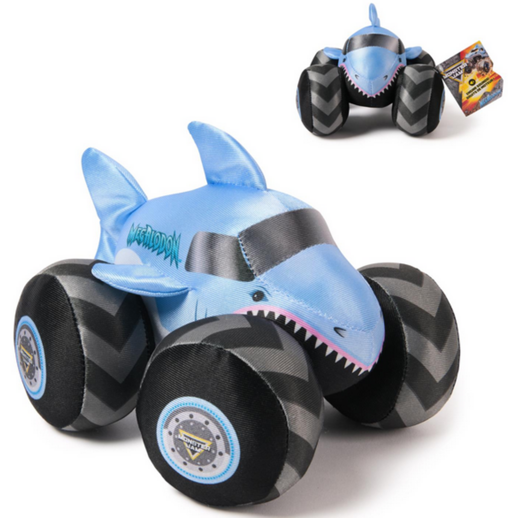 MONSTER JAM PLUSH TRUCK WITH SOUND