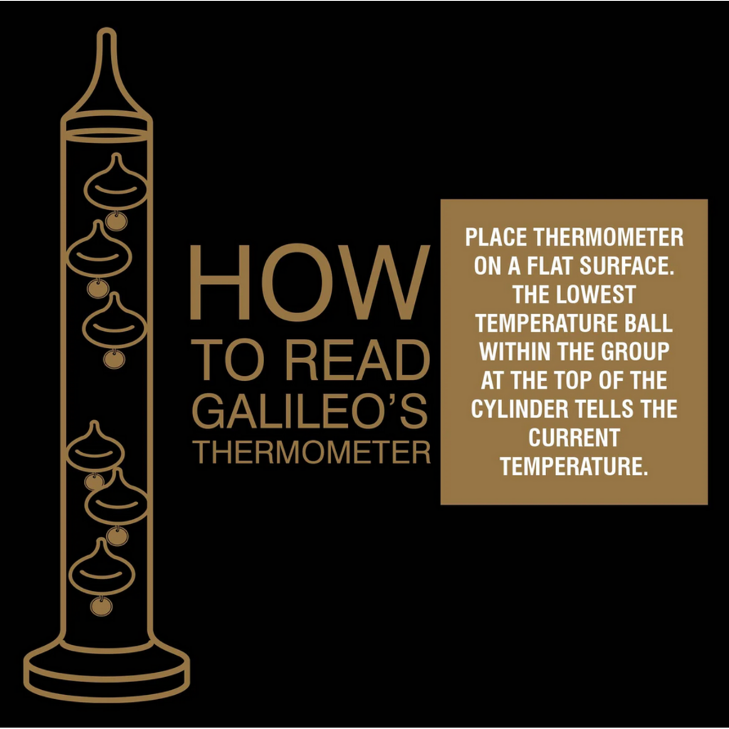 HEEBIE JEEBIES GALILEO'S THERMOMETER