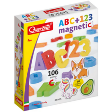 QUERCETTI ABC + 123 MAGNETIC 106 PCS