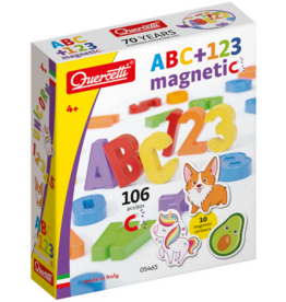 QUERCETTI ABC + 123 MAGNETIC 106 PCS