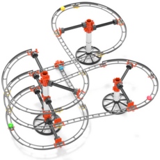 QUERCETTI SKYRAIL STARTER SET MARBLE RUN