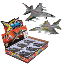 KINSMART F-16 FALCON AIRPLANE DIECAST