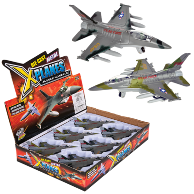 KINSMART F-16 FALCON AIRPLANE DIECAST