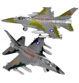 KINSMART F-16 FALCON AIRPLANE DIECAST