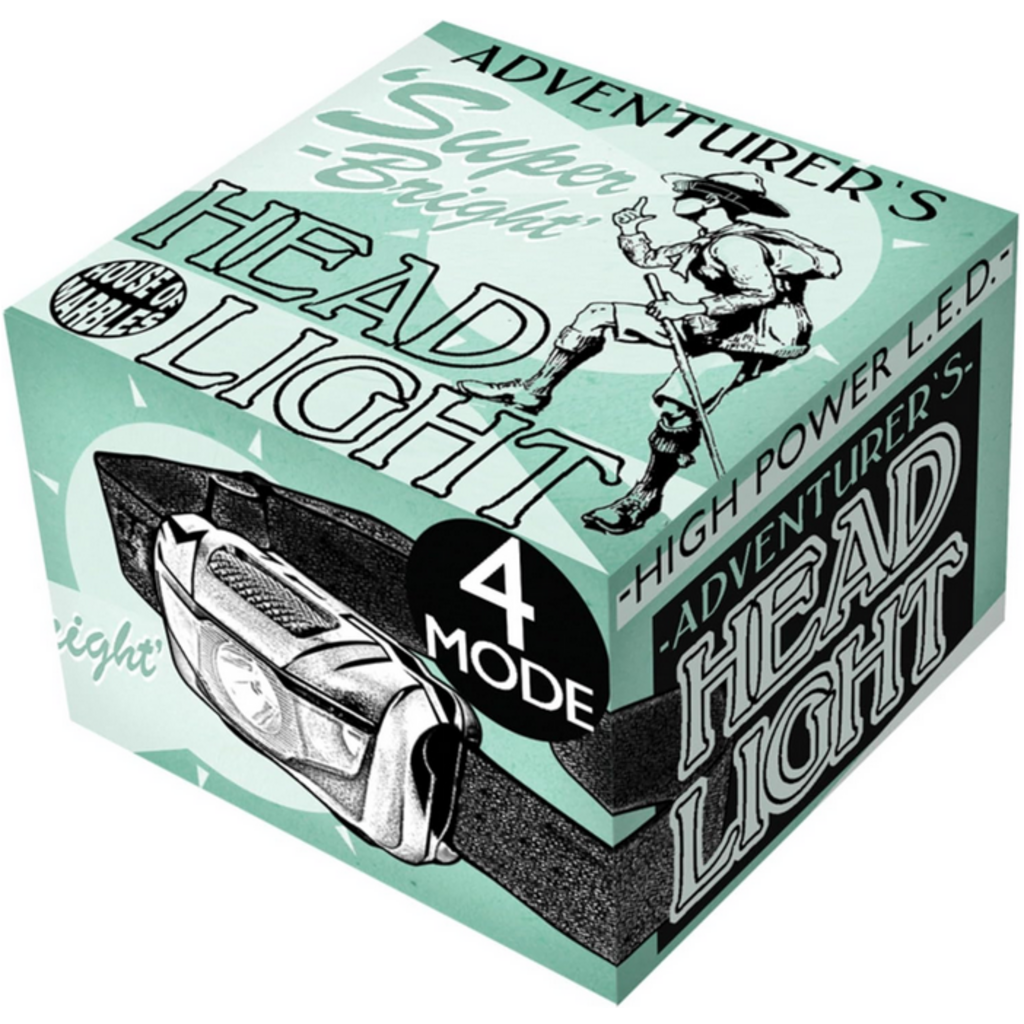 HOUSE OF MARBLES ADVENTURER'S HEADLIGHT