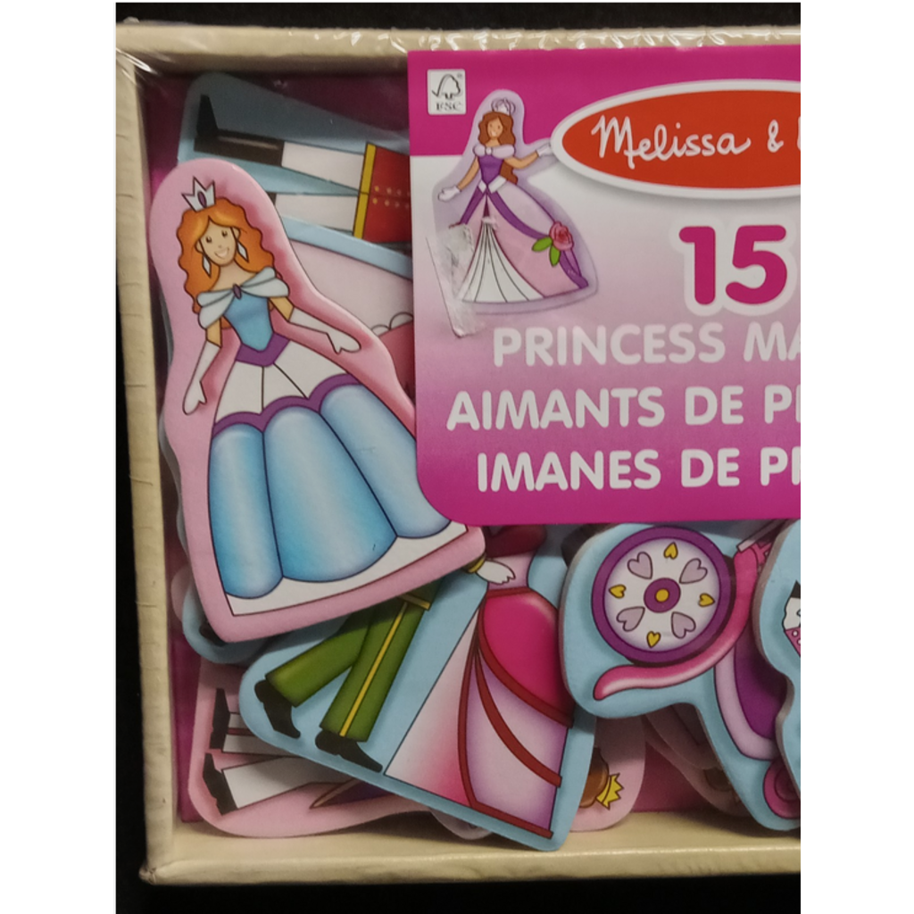 MELISSA AND DOUG PRINCESS MAGNETIC PRETEND PLAY SET