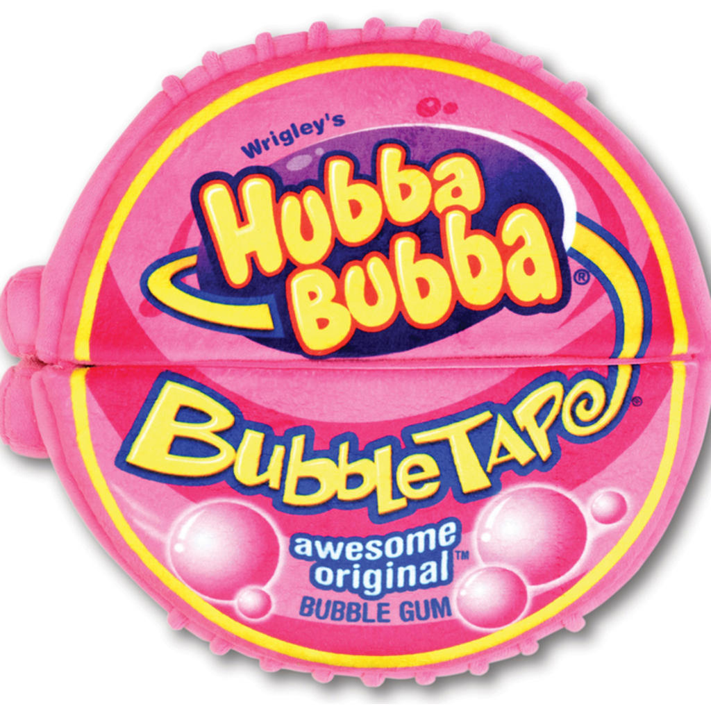 ISCREAM HUBBA BUBBA BUBBLE TAPE PACKAGING PLUSH