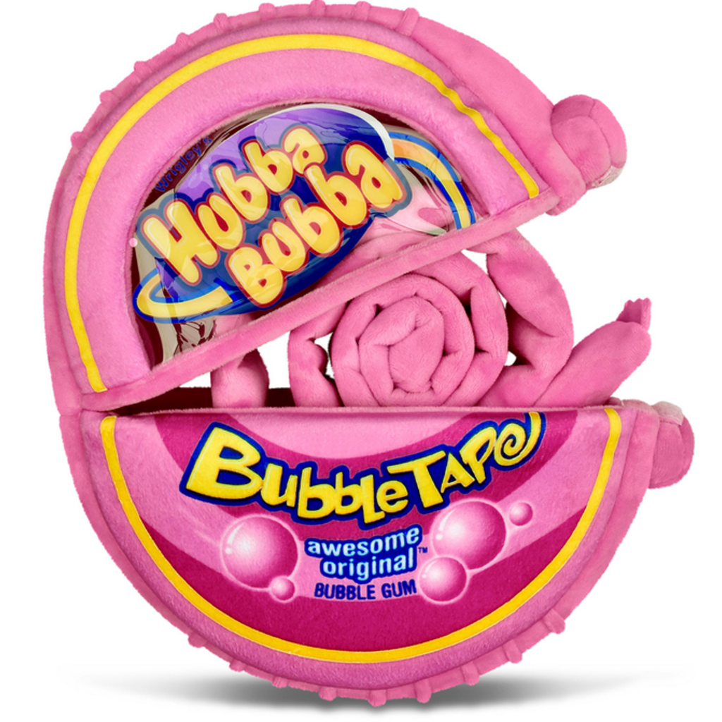 ISCREAM HUBBA BUBBA BUBBLE TAPE PACKAGING PLUSH