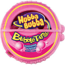 ISCREAM HUBBA BUBBA BUBBLE TAPE PACKAGING PLUSH