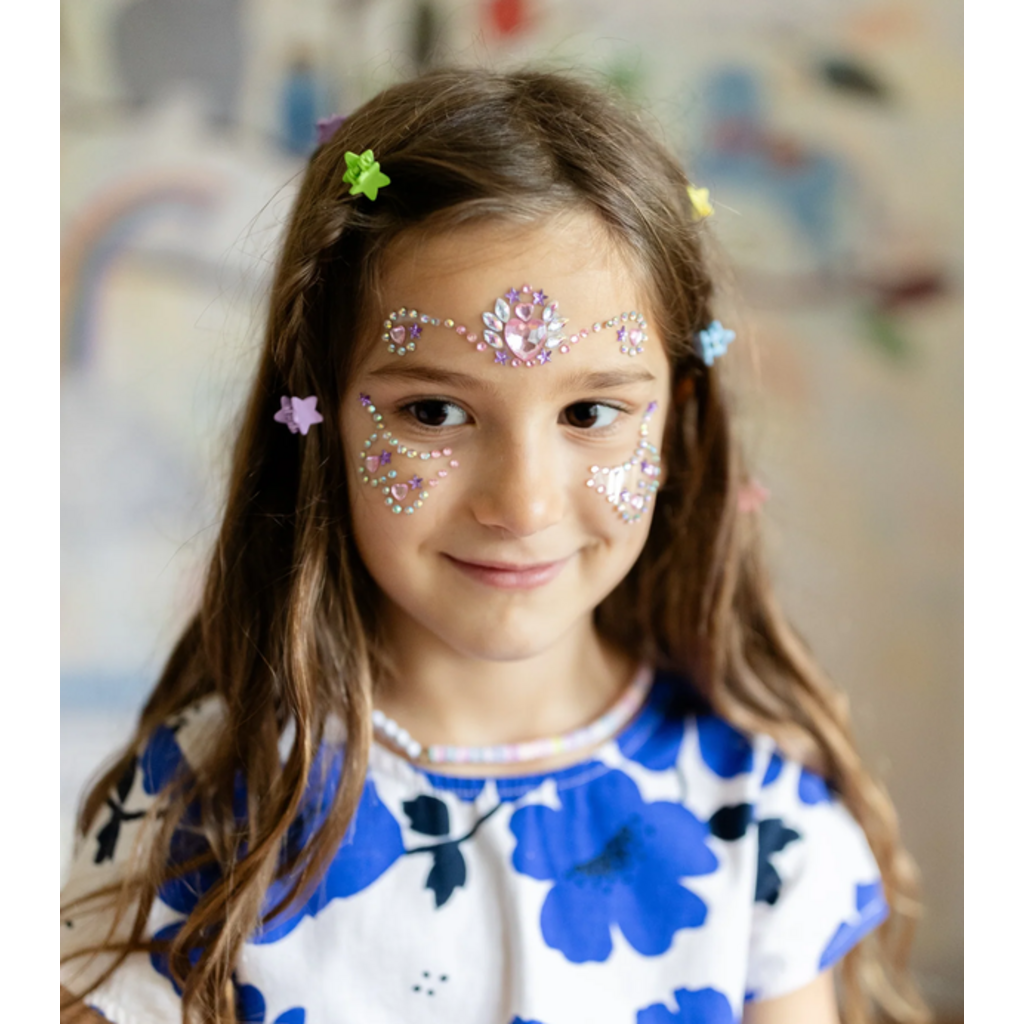 GREAT PRETENDERS MINI HAIR CLIPS RAINBOW  STAR