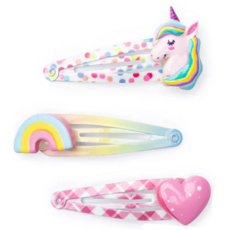 GREAT PRETENDERS MINI HAIR CLIPS UNICORN CUTIE