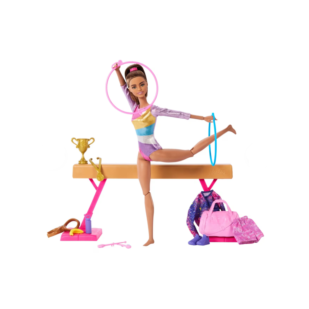BARBIE BARBIE GYMNASTICS PLAYSET