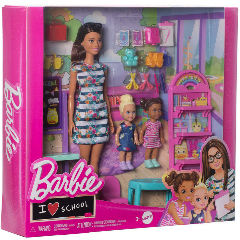 BARBIE BARBIE I LOVE SCHOOL PRESCHOOL CLASSROOM