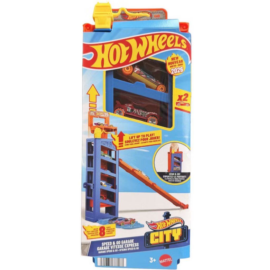 HOT WHEELS HOT WHEELS CITY SPEED & GO GARAGE