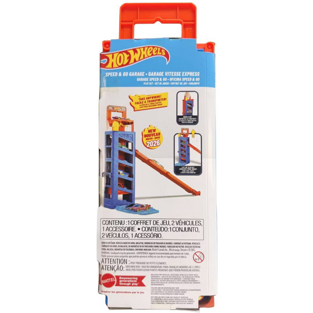 HOT WHEELS HOT WHEELS CITY SPEED & GO GARAGE