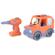 BLUEY BUILD-A-BUDDY BLUEY MOTORIZED CAR WITH DRILL