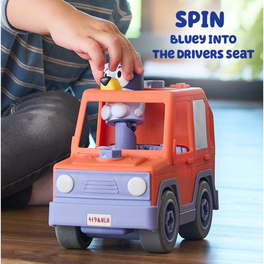 BLUEY BUILD-A-BUDDY BLUEY MOTORIZED CAR WITH DRILL