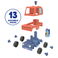 BLUEY BUILD-A-BUDDY BLUEY MOTORIZED CAR WITH DRILL