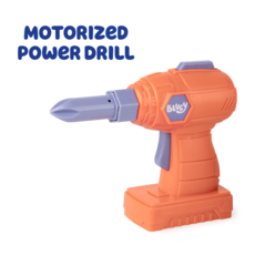 BLUEY BUILD-A-BUDDY BLUEY MOTORIZED CAR WITH DRILL