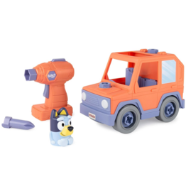 BLUEY BUILD-A-BUDDY BLUEY MOTORIZED CAR WITH DRILL