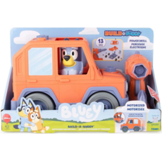 BLUEY BUILD-A-BUDDY BLUEY MOTORIZED CAR WITH DRILL