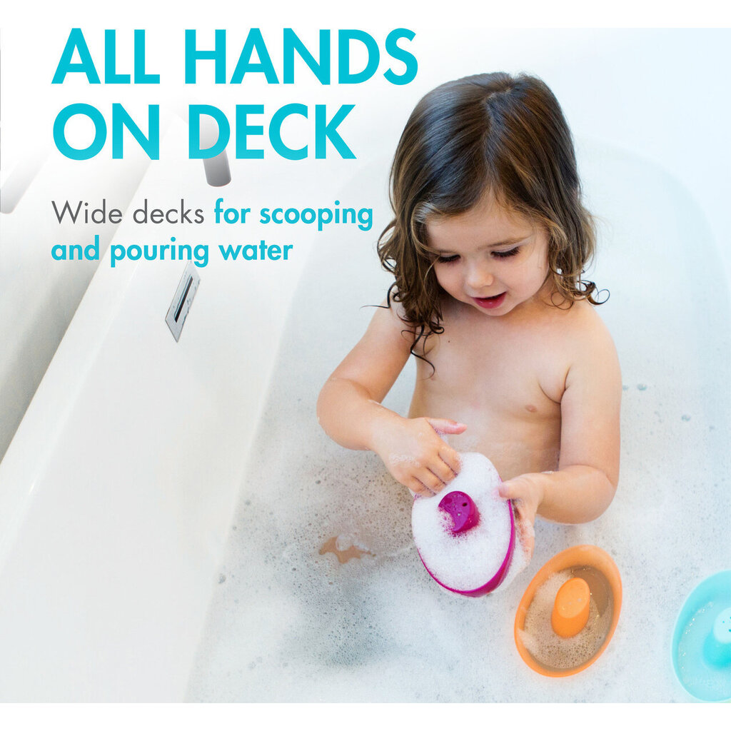 TOMY BOON FLEET TOY BOAT SET