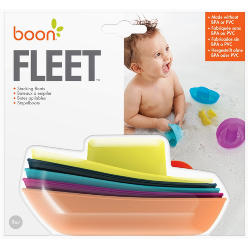 TOMY BOON FLEET TOY BOAT SET
