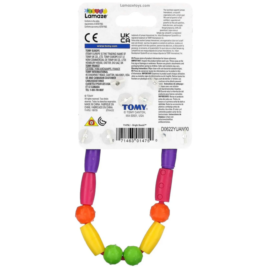 LAMAZE LAMAZE BRIGHT BEADS TEETHER