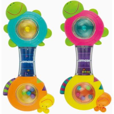 LAMAZE LAMAZE SHAKIN' RATTLE WITH SHELLS