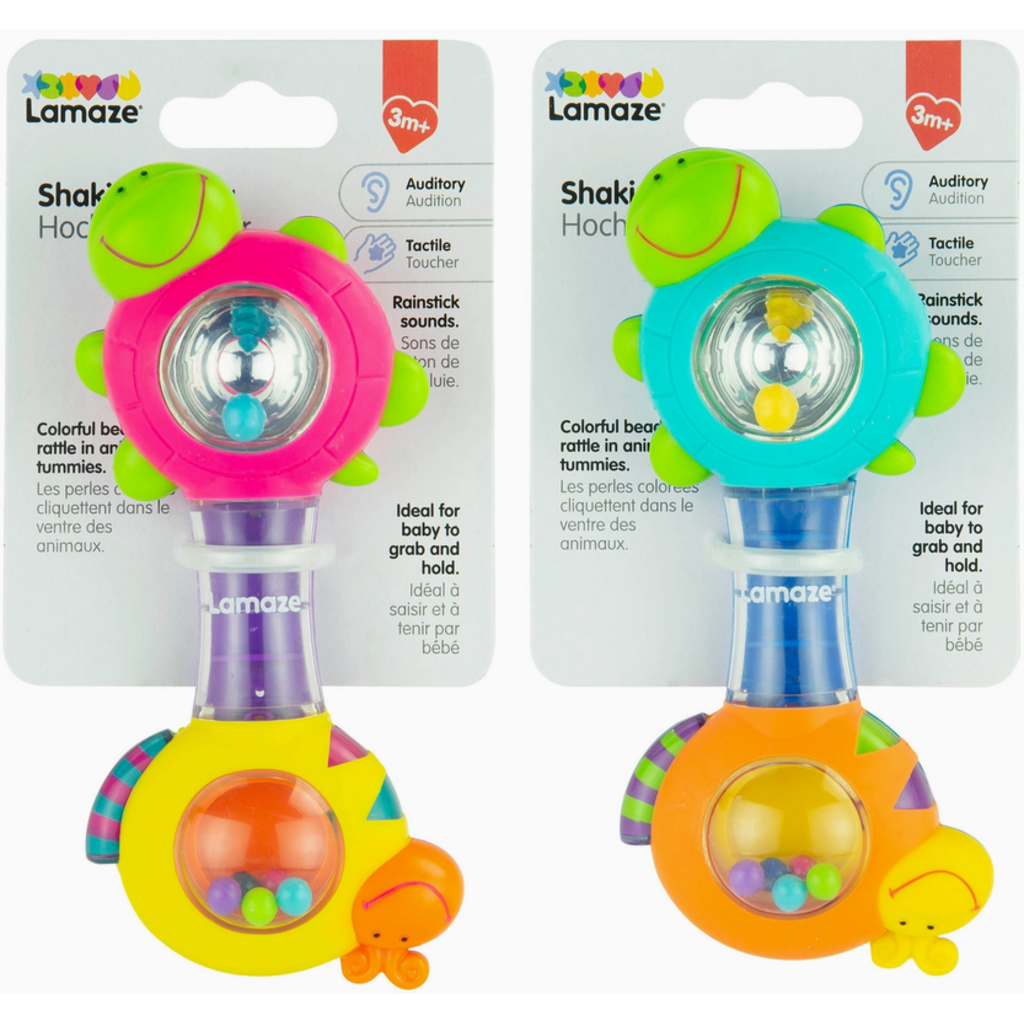 LAMAZE LAMAZE SHAKIN' RATTLE WITH SHELLS