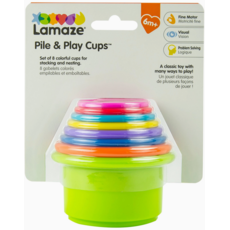 LAMAZE LAMAZE PILE & PLAY STACKING CUPS