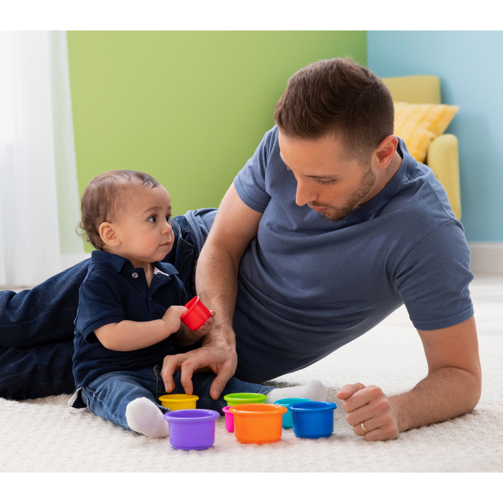 LAMAZE LAMAZE PILE & PLAY STACKING CUPS