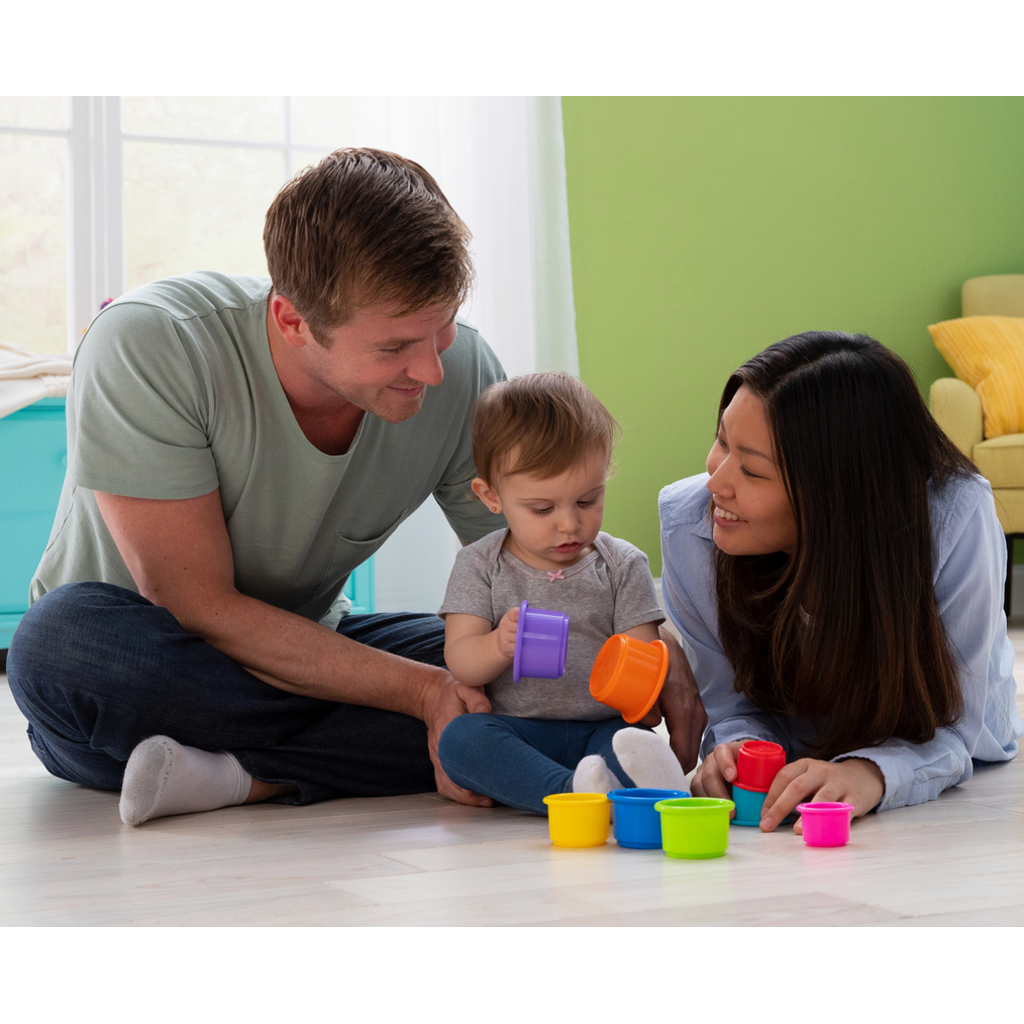 LAMAZE LAMAZE PILE & PLAY STACKING CUPS
