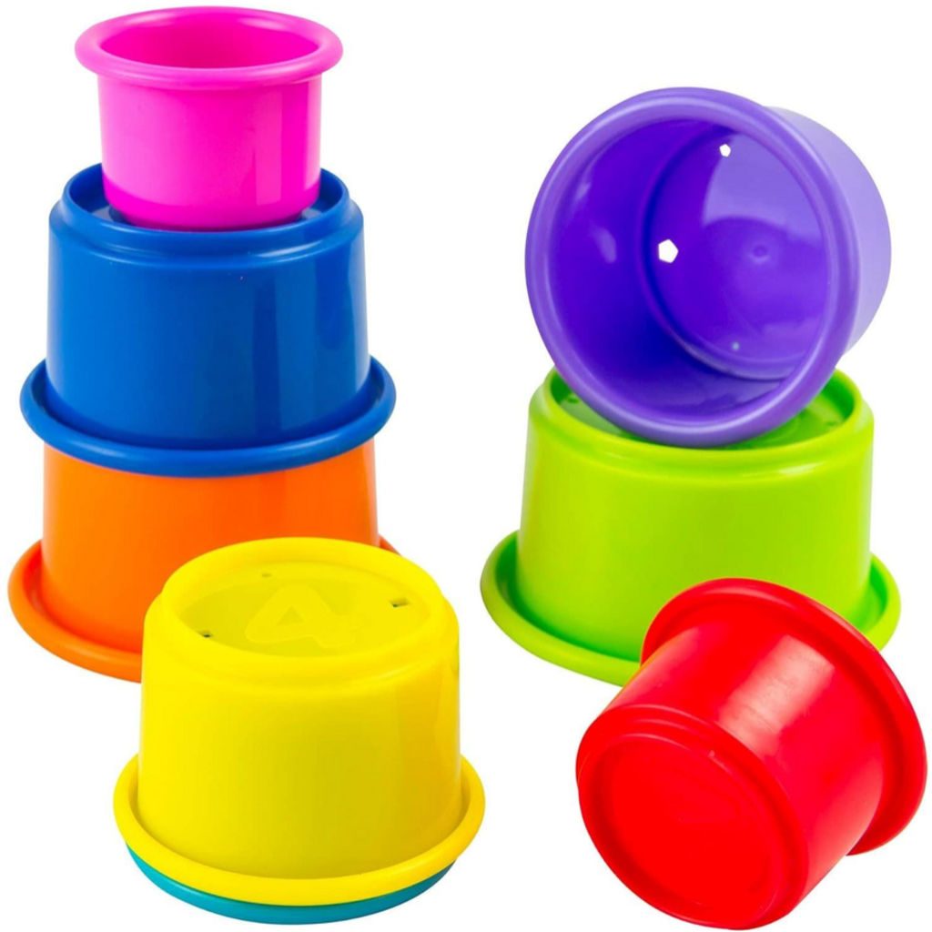 LAMAZE LAMAZE PILE & PLAY STACKING CUPS