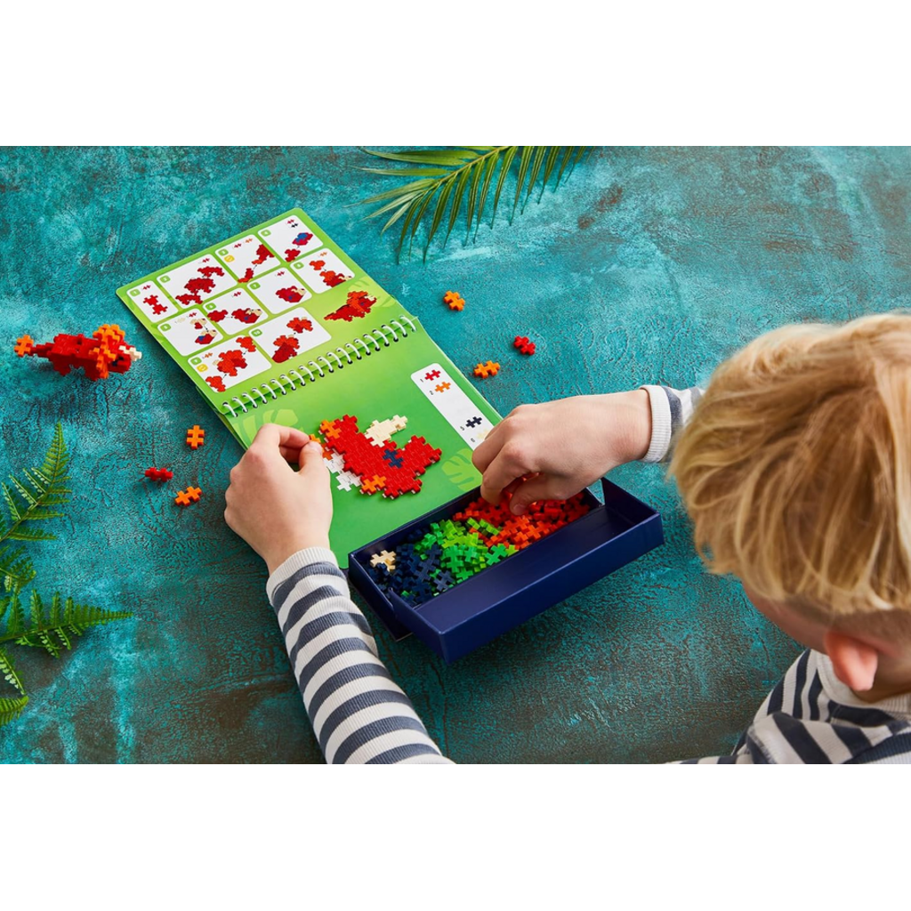 PUZZLE BY NUMBER ACTIVITY PAD - DINOSAURS