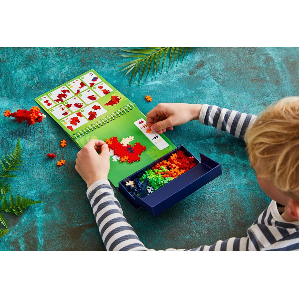 PUZZLE BY NUMBER ACTIVITY PAD - DINOSAURS
