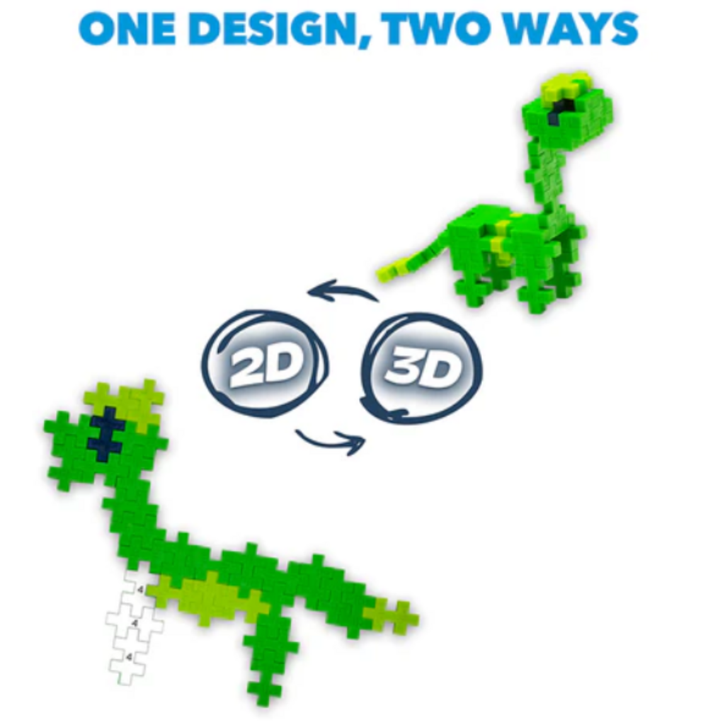 PUZZLE BY NUMBER ACTIVITY PAD - DINOSAURS