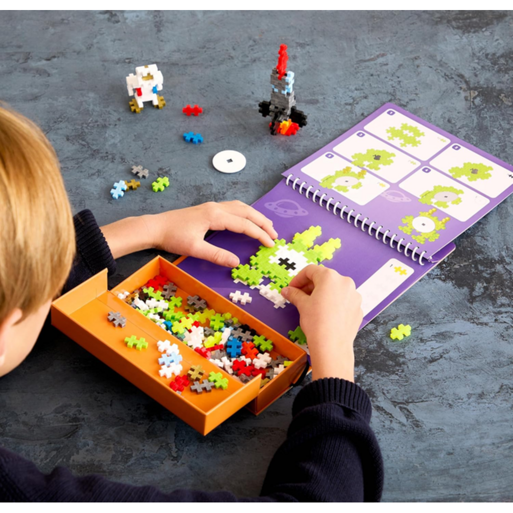PUZZLE BY NUMBER ACTIVITY PAD - SPACE